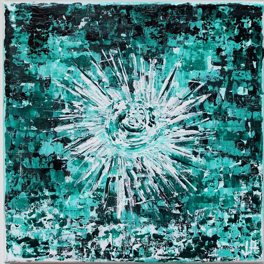 Emerald Starburst by Jenna Harvie